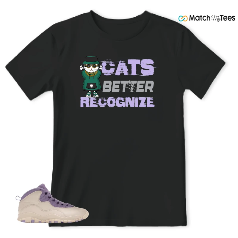NIKE AIR JORDAN 10 HYDRANGEAS SNEAKER Matching Tees t-shirt