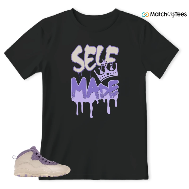 NIKE AIR JORDAN 10 HYDRANGEAS SNEAKER Matching Tees t-shirt