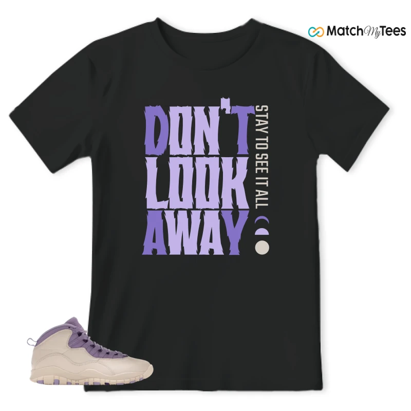 NIKE AIR JORDAN 10 HYDRANGEAS SNEAKER Matching Tees t-shirt