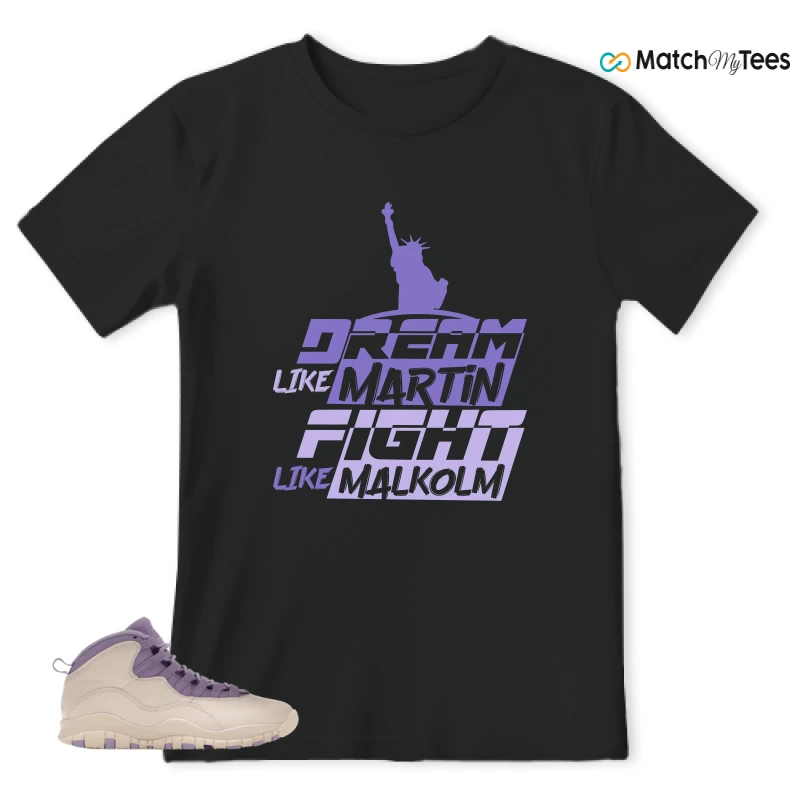 NIKE AIR JORDAN 10 HYDRANGEAS SNEAKER Matching Tees t-shirt