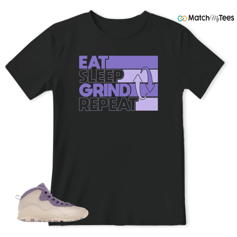 NIKE AIR JORDAN 10 HYDRANGEAS SNEAKER Matching Tees t-shirt