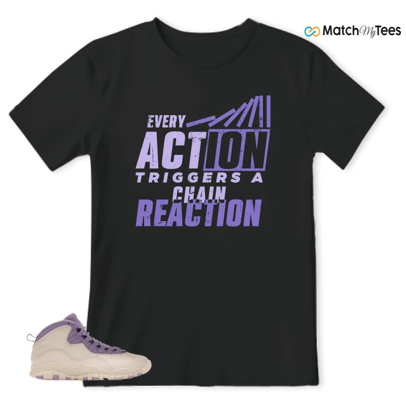 NIKE AIR JORDAN 10 HYDRANGEAS SNEAKER Matching Tees t-shirt