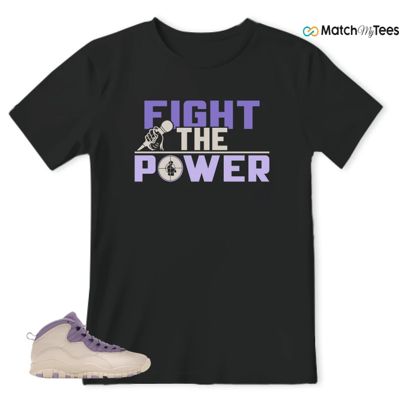 NIKE AIR JORDAN 10 HYDRANGEAS SNEAKER Matching Tees t-shirt