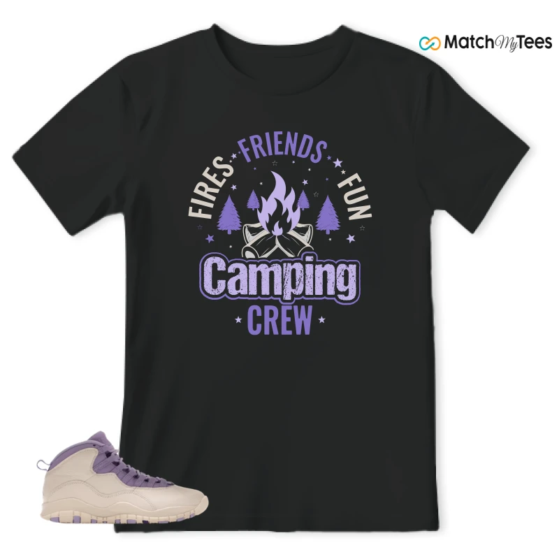 NIKE AIR JORDAN 10 HYDRANGEAS SNEAKER Matching Tees t-shirt