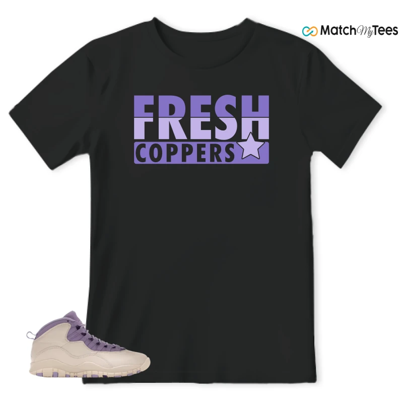 NIKE AIR JORDAN 10 HYDRANGEAS SNEAKER Matching Tees t-shirt