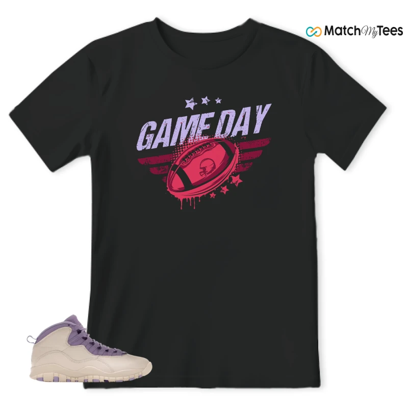 NIKE AIR JORDAN 10 HYDRANGEAS SNEAKER Matching Tees t-shirt