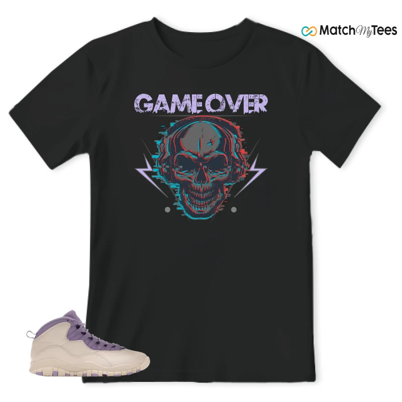 NIKE AIR JORDAN 10 HYDRANGEAS SNEAKER Matching Tees t-shirt
