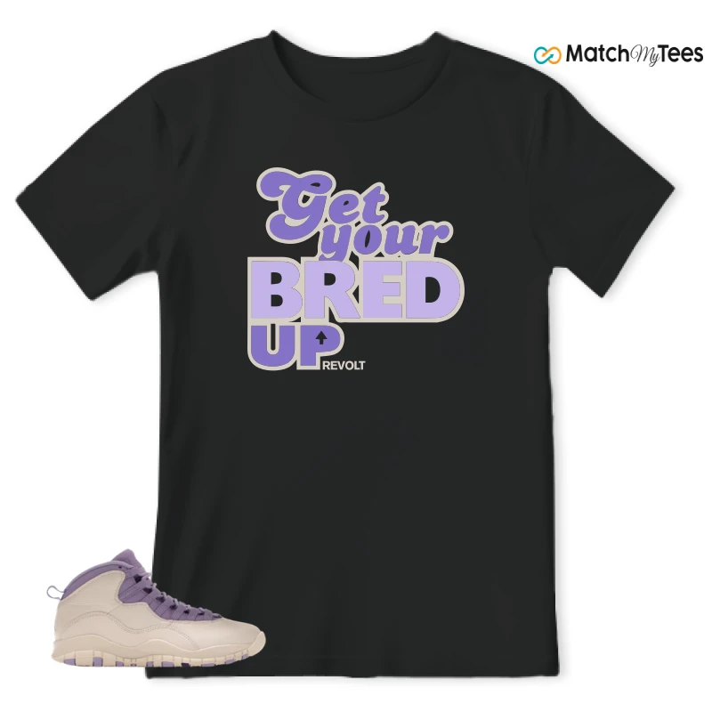 NIKE AIR JORDAN 10 HYDRANGEAS SNEAKER Matching Tees t-shirt