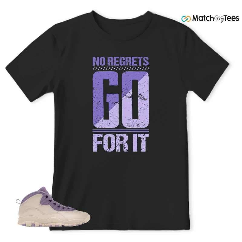 NIKE AIR JORDAN 10 HYDRANGEAS SNEAKER Matching Tees t-shirt