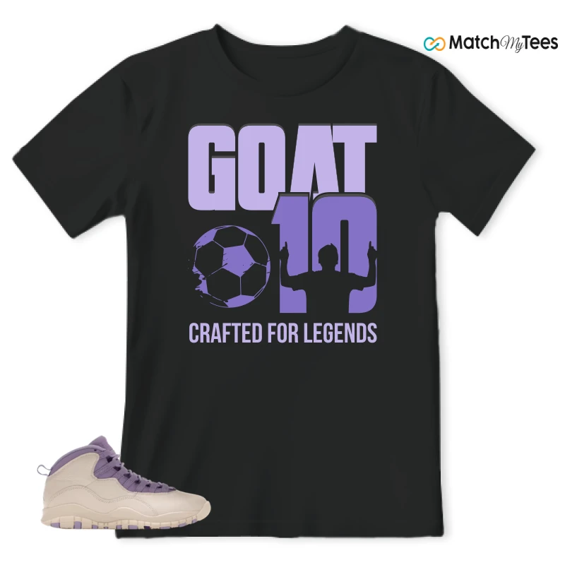 NIKE AIR JORDAN 10 HYDRANGEAS SNEAKER Matching Tees t-shirt