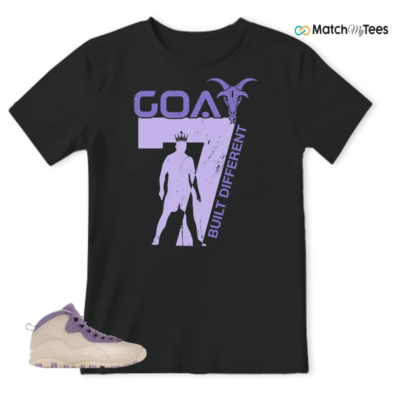 NIKE AIR JORDAN 10 HYDRANGEAS SNEAKER Matching Tees t-shirt