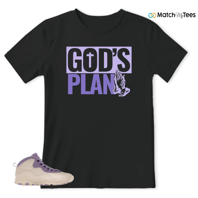 NIKE AIR JORDAN 10 HYDRANGEAS SNEAKER Matching Tees t-shirt