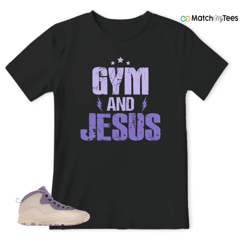 NIKE AIR JORDAN 10 HYDRANGEAS SNEAKER Matching Tees t-shirt