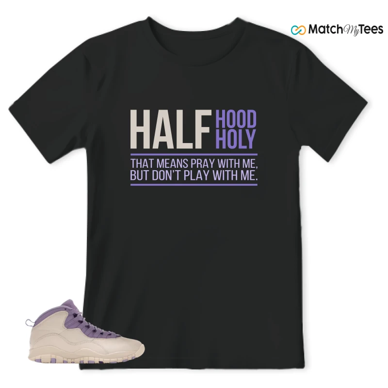 NIKE AIR JORDAN 10 HYDRANGEAS SNEAKER Matching Tees t-shirt