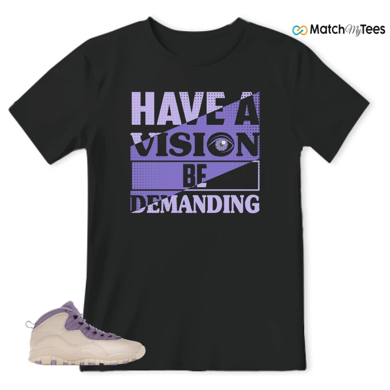 NIKE AIR JORDAN 10 HYDRANGEAS SNEAKER Matching Tees t-shirt