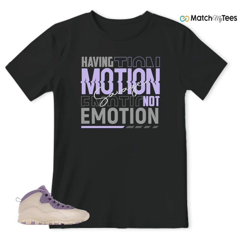 NIKE AIR JORDAN 10 HYDRANGEAS SNEAKER Matching Tees t-shirt