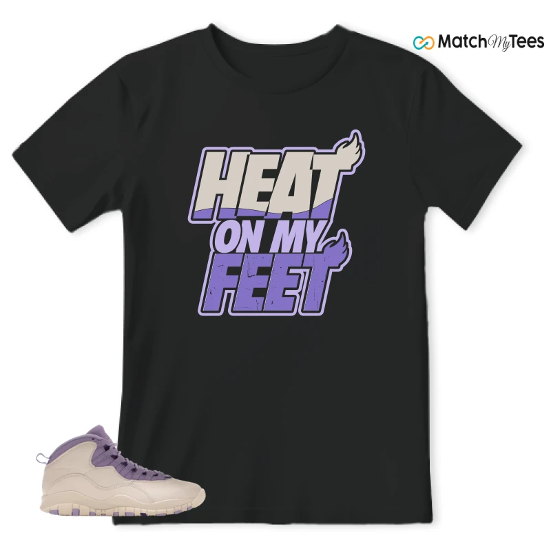 NIKE AIR JORDAN 10 HYDRANGEAS SNEAKER Matching Tees t-shirt