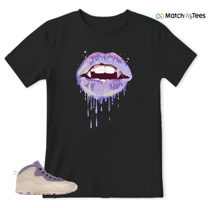 NIKE AIR JORDAN 10 HYDRANGEAS SNEAKER Matching Tees t-shirt