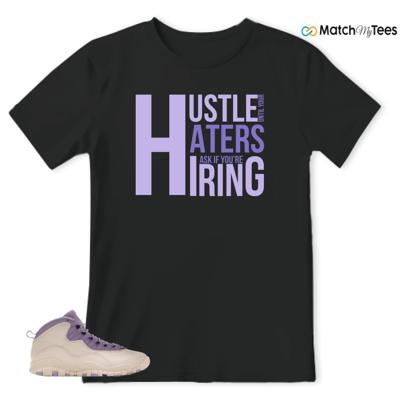 NIKE AIR JORDAN 10 HYDRANGEAS SNEAKER Matching Tees t-shirt