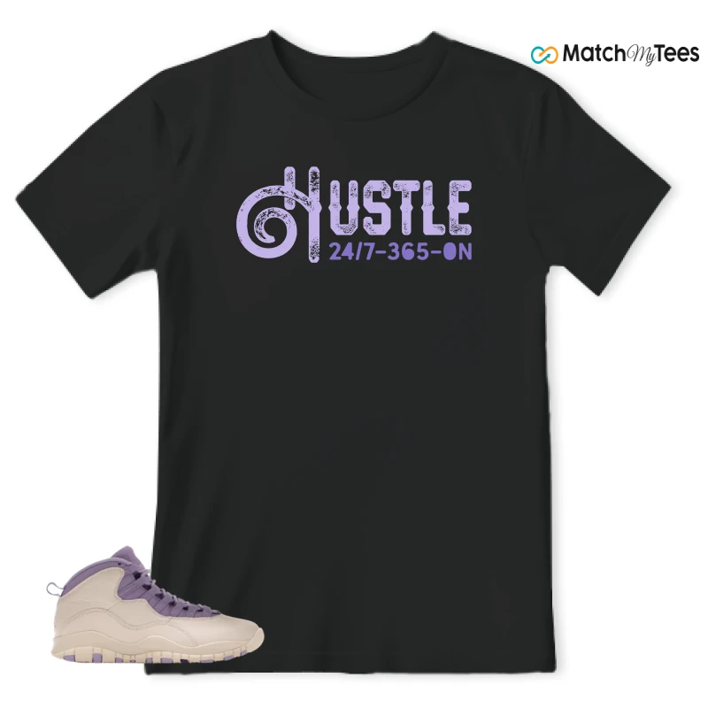 NIKE AIR JORDAN 10 HYDRANGEAS SNEAKER Matching Tees t-shirt