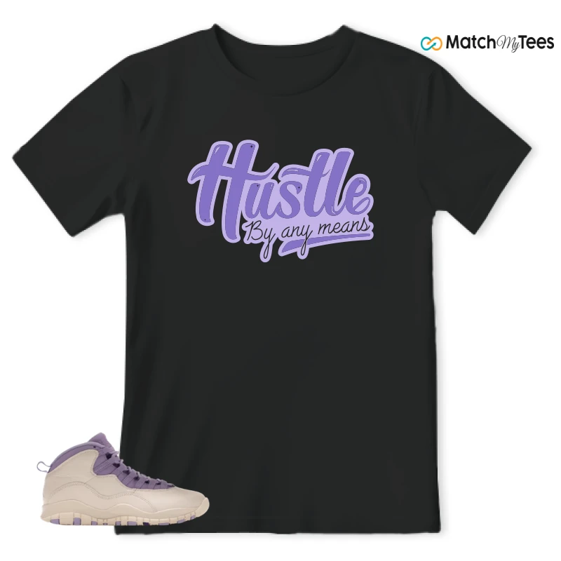 NIKE AIR JORDAN 10 HYDRANGEAS SNEAKER Matching Tees t-shirt