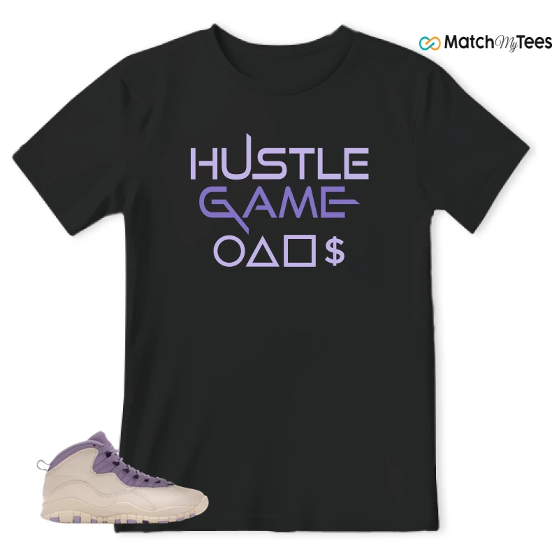 NIKE AIR JORDAN 10 HYDRANGEAS SNEAKER Matching Tees t-shirt