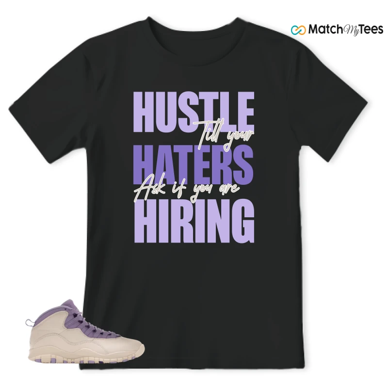 NIKE AIR JORDAN 10 HYDRANGEAS SNEAKER Matching Tees t-shirt