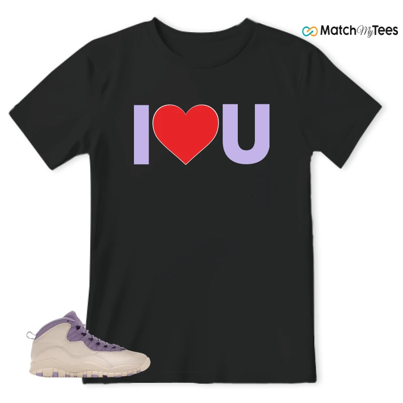 NIKE AIR JORDAN 10 HYDRANGEAS SNEAKER Matching Tees t-shirt