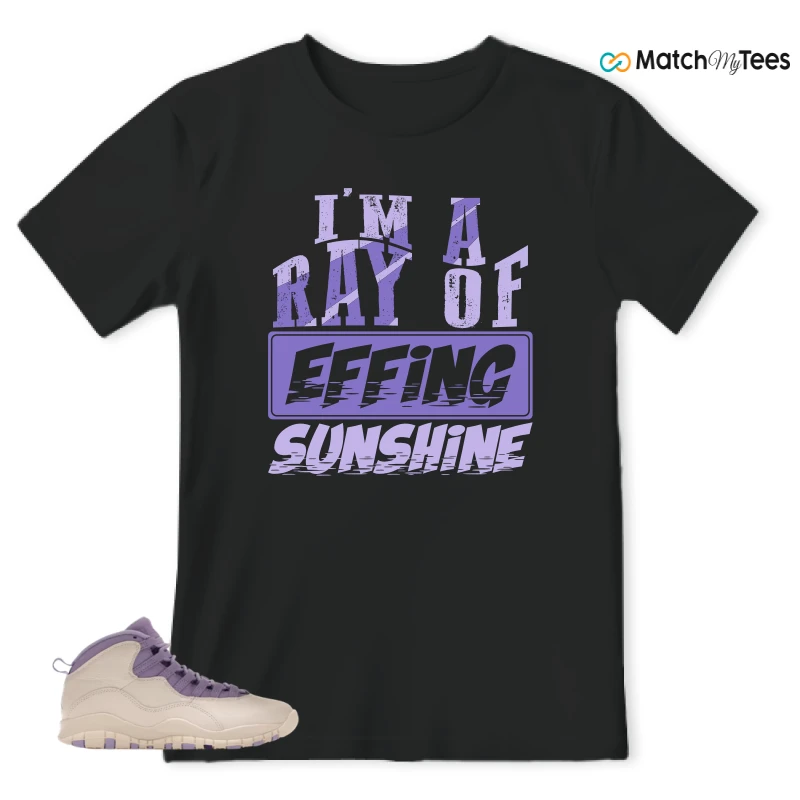 NIKE AIR JORDAN 10 HYDRANGEAS SNEAKER Matching Tees t-shirt