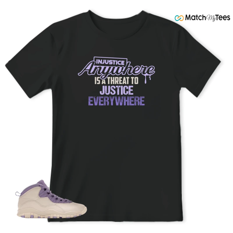 NIKE AIR JORDAN 10 HYDRANGEAS SNEAKER Matching Tees t-shirt