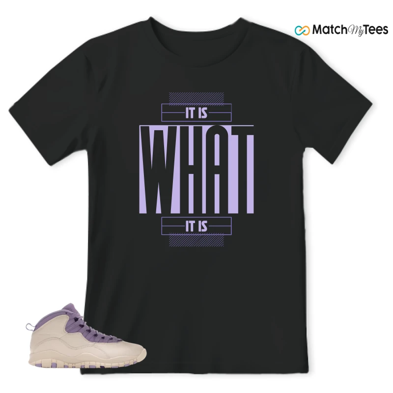 NIKE AIR JORDAN 10 HYDRANGEAS SNEAKER Matching Tees t-shirt
