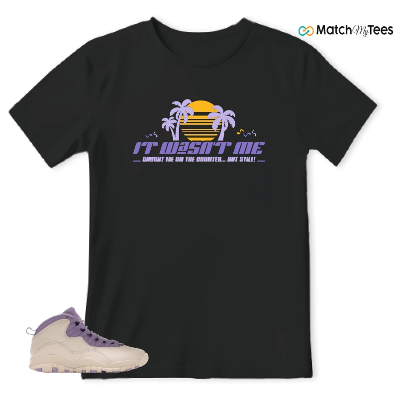 NIKE AIR JORDAN 10 HYDRANGEAS SNEAKER Matching Tees t-shirt