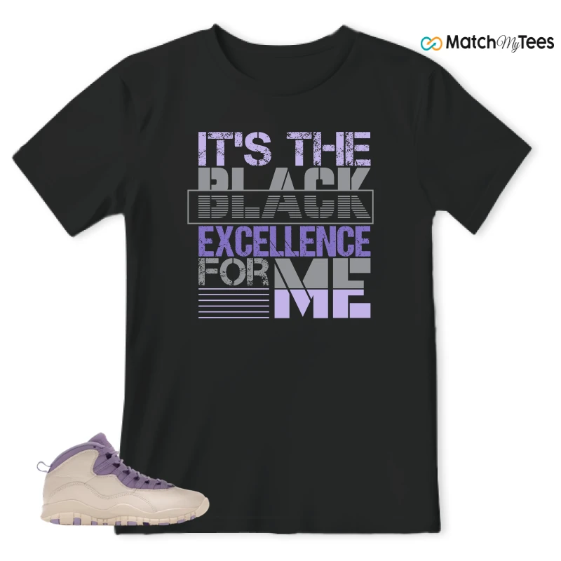NIKE AIR JORDAN 10 HYDRANGEAS SNEAKER Matching Tees t-shirt