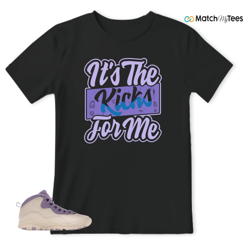 NIKE AIR JORDAN 10 HYDRANGEAS SNEAKER Matching Tees t-shirt