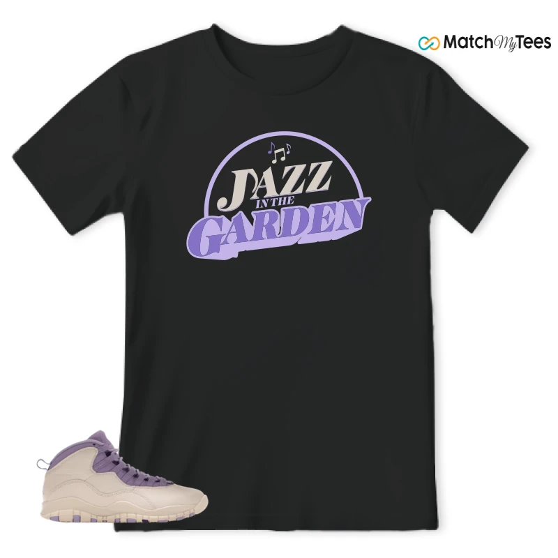 NIKE AIR JORDAN 10 HYDRANGEAS SNEAKER Matching Tees t-shirt