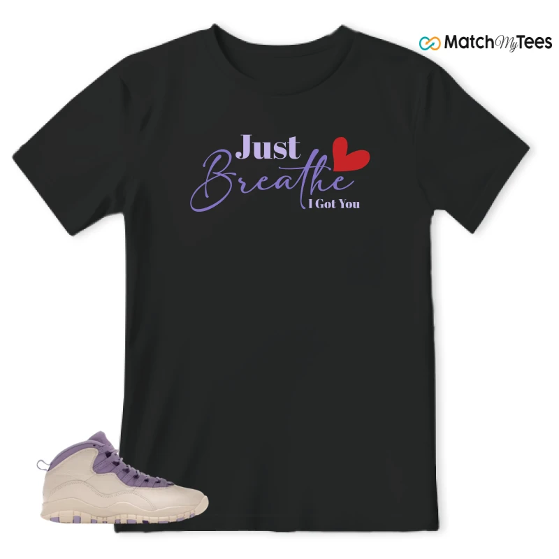 NIKE AIR JORDAN 10 HYDRANGEAS SNEAKER Matching Tees t-shirt