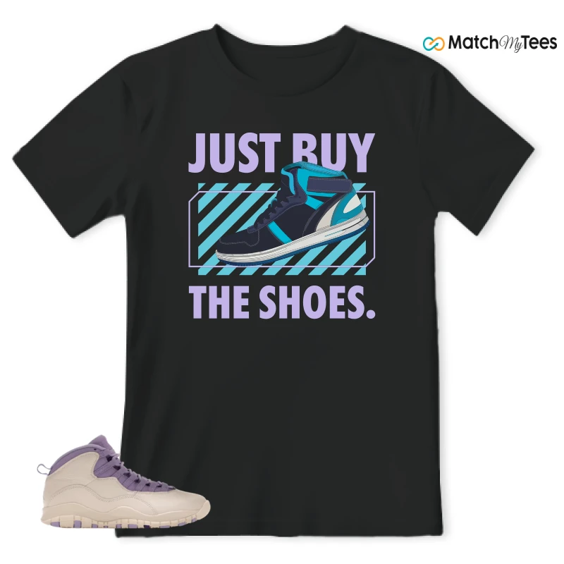 NIKE AIR JORDAN 10 HYDRANGEAS SNEAKER Matching Tees t-shirt