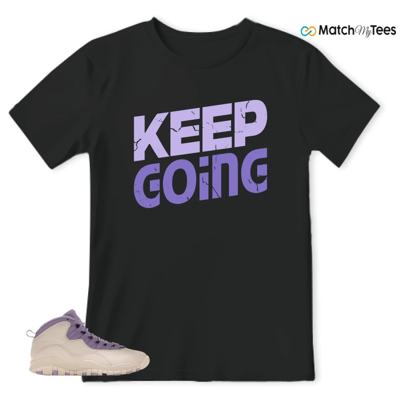 NIKE AIR JORDAN 10 HYDRANGEAS SNEAKER Matching Tees t-shirt