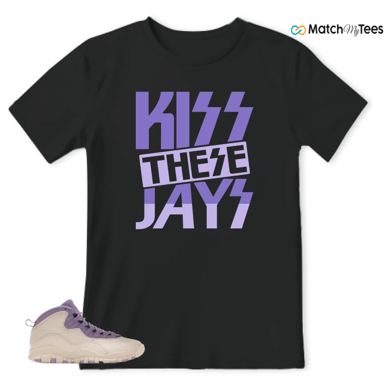 NIKE AIR JORDAN 10 HYDRANGEAS SNEAKER Matching Tees t-shirt