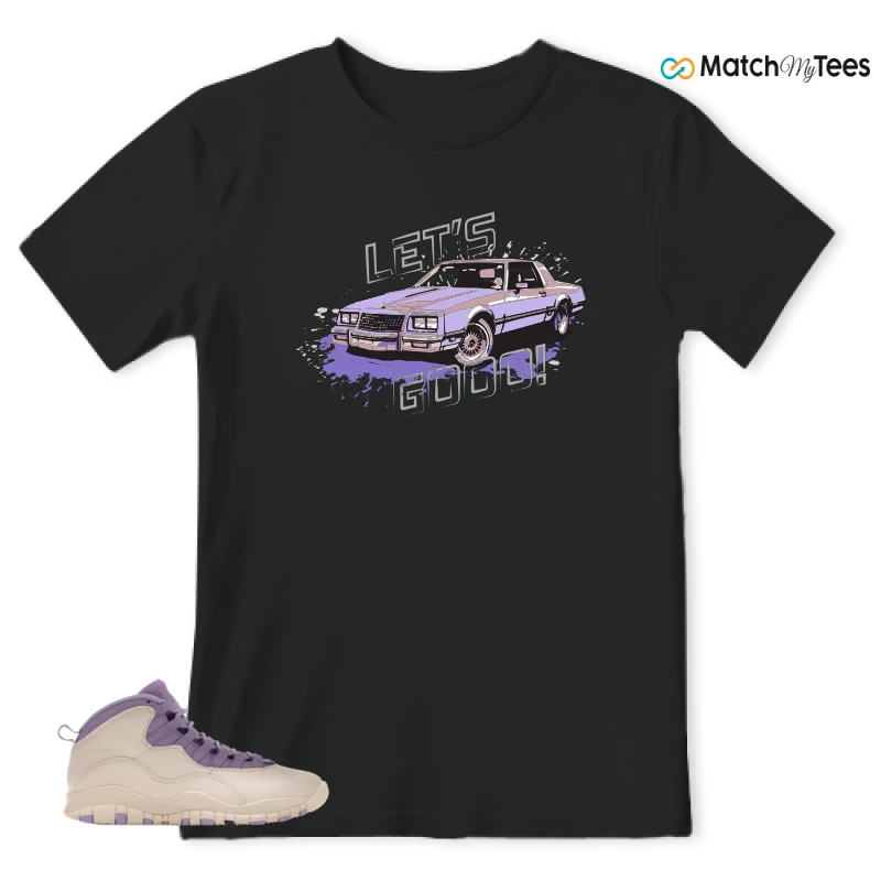 NIKE AIR JORDAN 10 HYDRANGEAS SNEAKER Matching Tees t-shirt