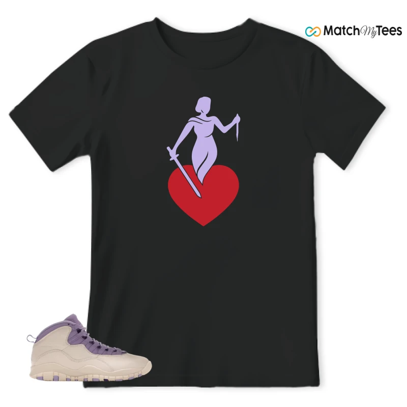 NIKE AIR JORDAN 10 HYDRANGEAS SNEAKER Matching Tees t-shirt