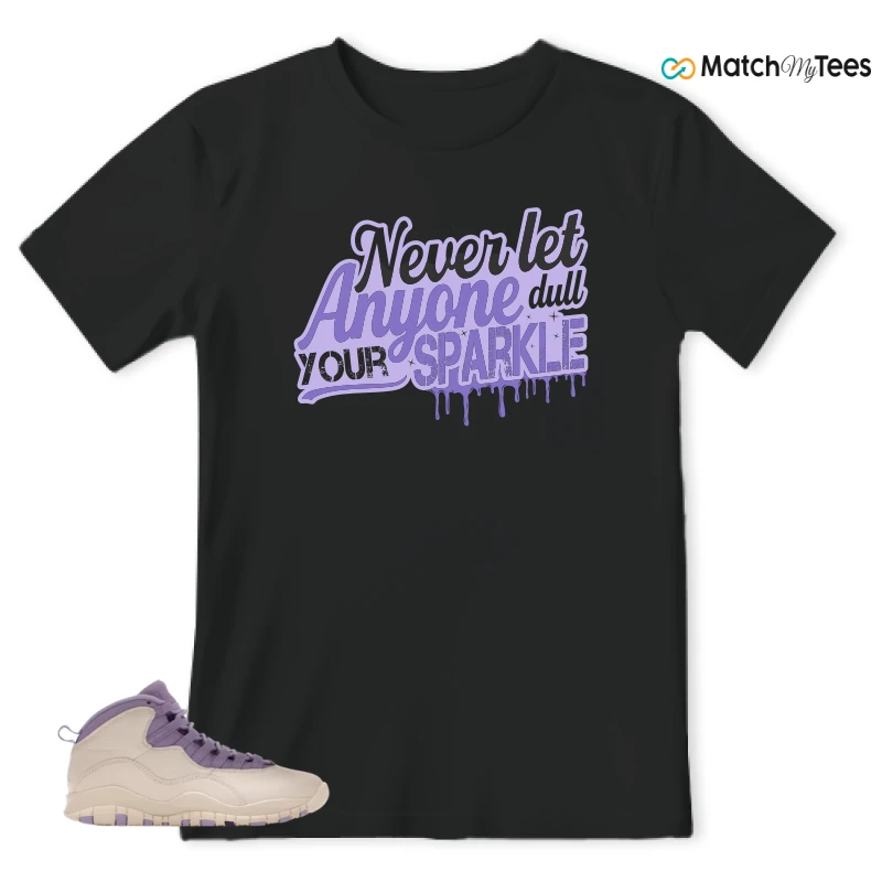 NIKE AIR JORDAN 10 HYDRANGEAS SNEAKER Matching Tees t-shirt