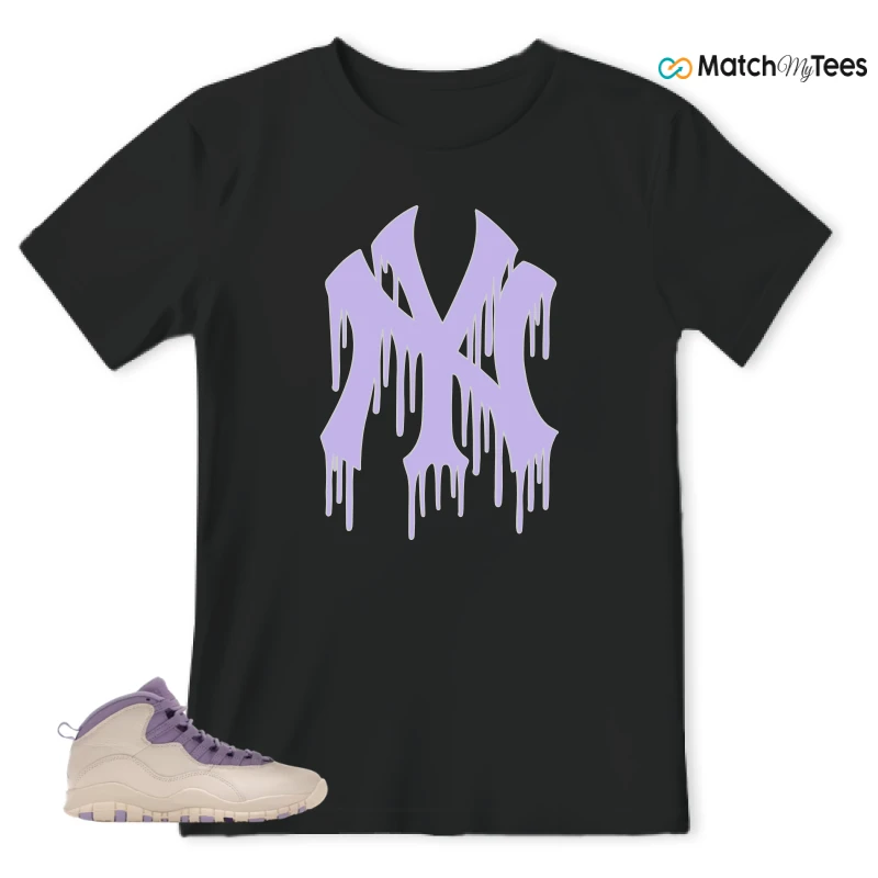 NIKE AIR JORDAN 10 HYDRANGEAS SNEAKER Matching Tees t-shirt