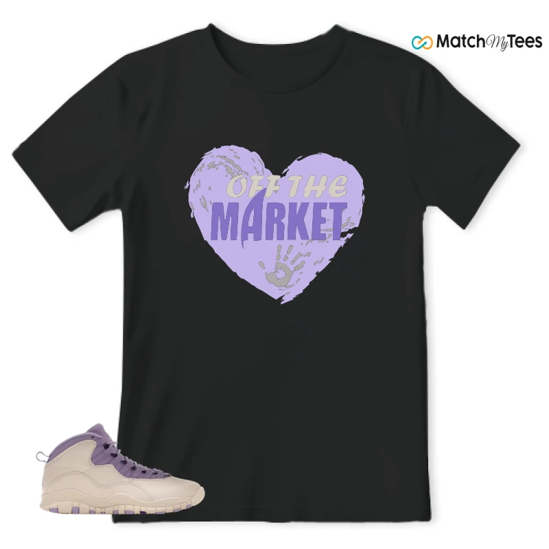 NIKE AIR JORDAN 10 HYDRANGEAS SNEAKER Matching Tees t-shirt