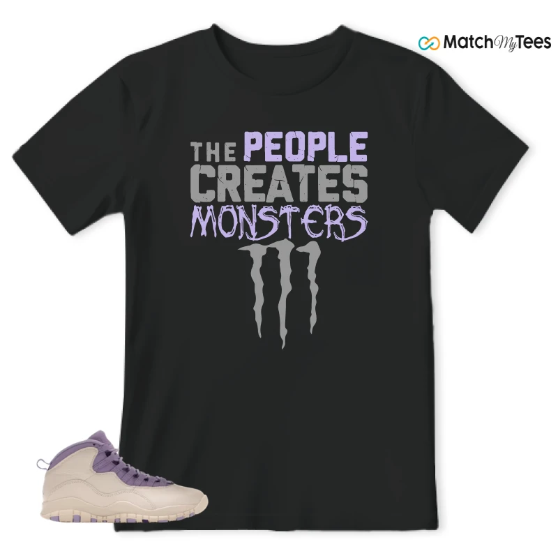 NIKE AIR JORDAN 10 HYDRANGEAS SNEAKER Matching Tees t-shirt