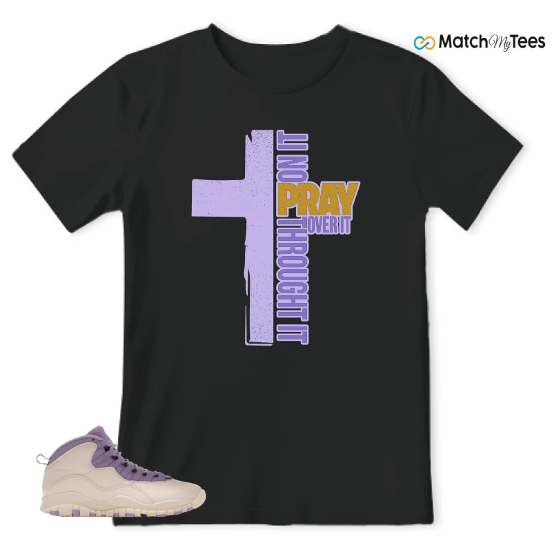 NIKE AIR JORDAN 10 HYDRANGEAS SNEAKER Matching Tees t-shirt