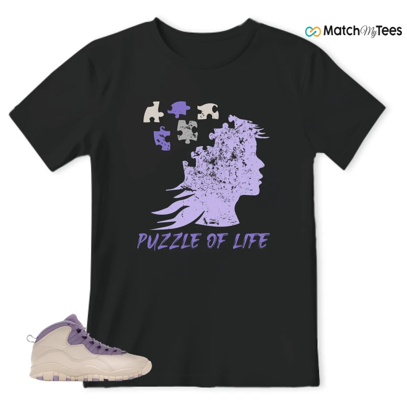 NIKE AIR JORDAN 10 HYDRANGEAS SNEAKER Matching Tees t-shirt