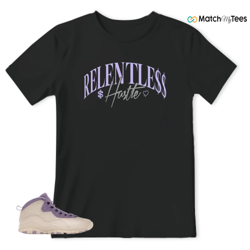 NIKE AIR JORDAN 10 HYDRANGEAS SNEAKER Matching Tees t-shirt