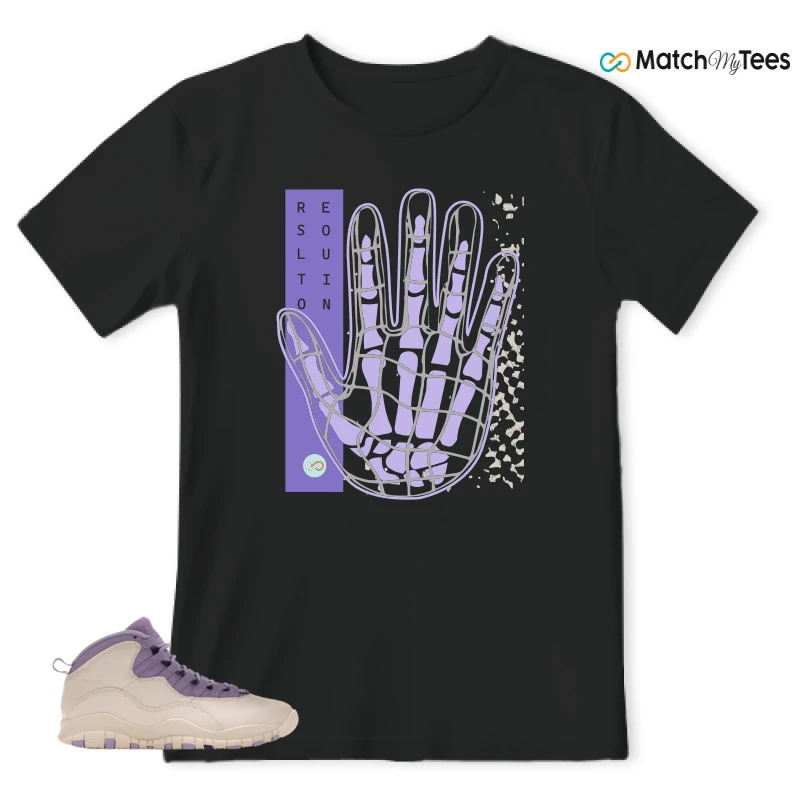 NIKE AIR JORDAN 10 HYDRANGEAS SNEAKER Matching Tees t-shirt