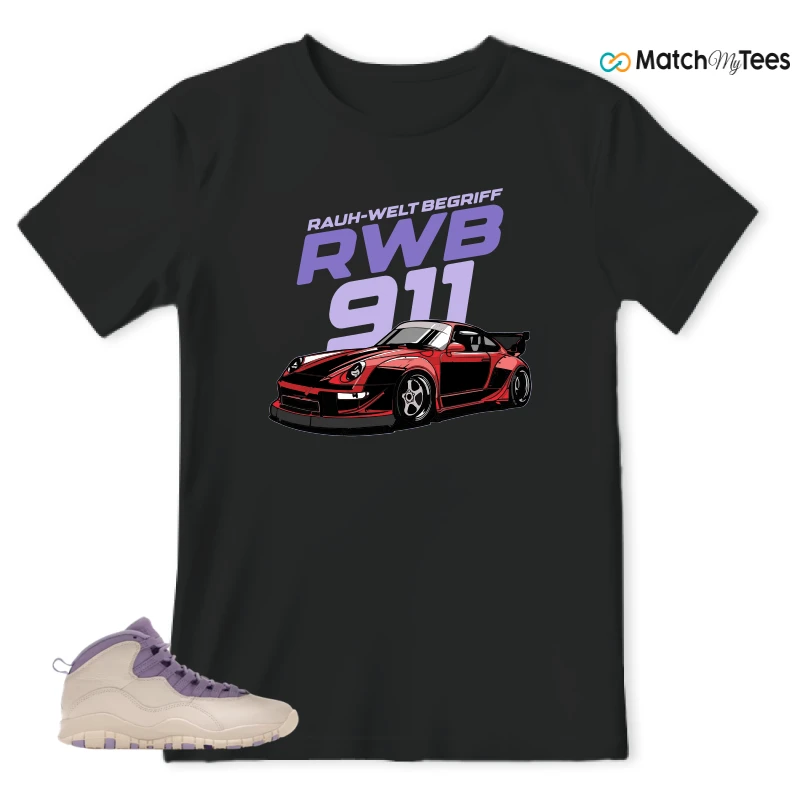 NIKE AIR JORDAN 10 HYDRANGEAS SNEAKER Matching Tees t-shirt